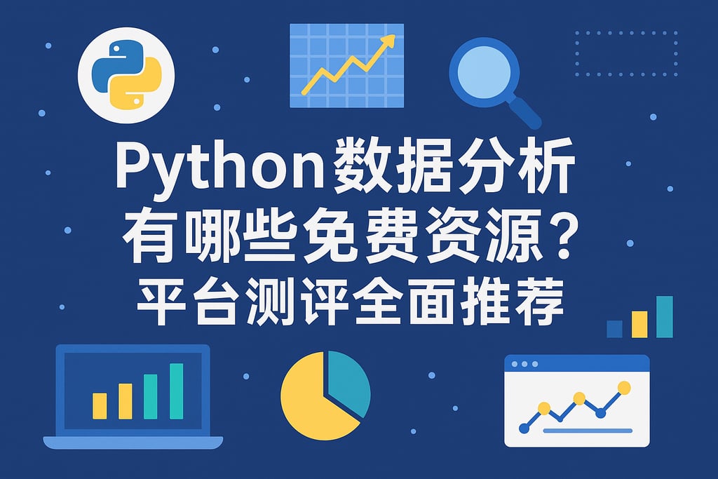 Python数据分析有哪些免费资源？平台测评全面推荐