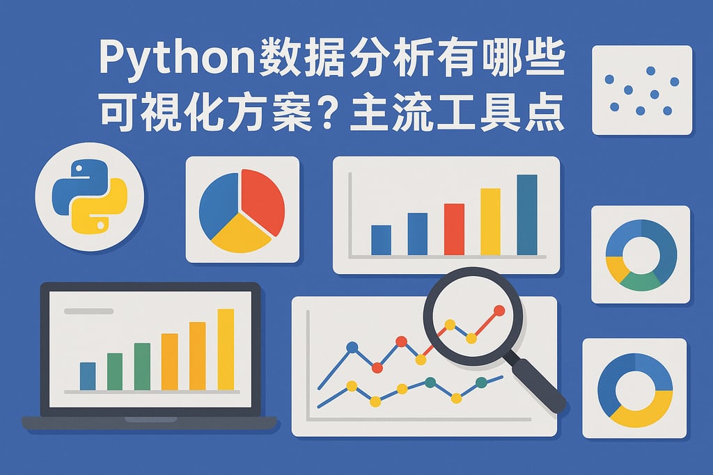 Python数据分析有哪些可视化方案？主流工具盘点