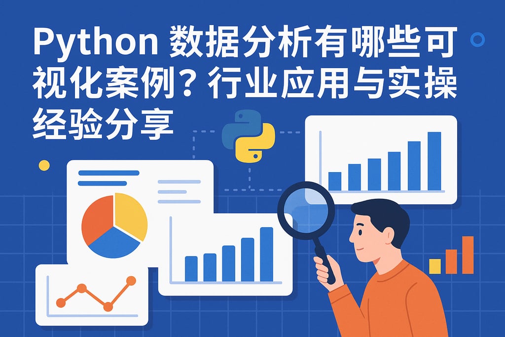 Python数据分析有哪些可视化案例？行业应用与实操经验分享