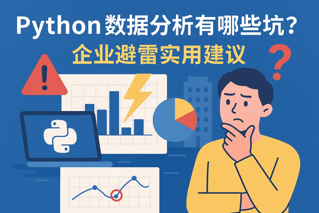 Python数据分析有哪些坑？企业避雷实用建议