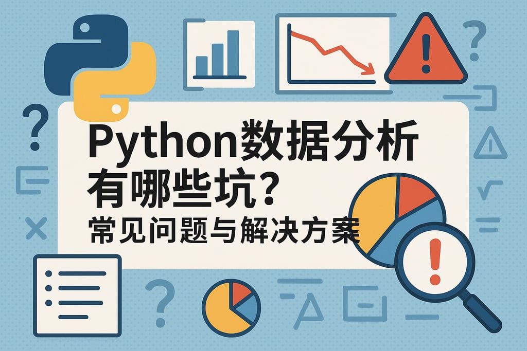 Python数据分析有哪些坑？常见问题与解决方案