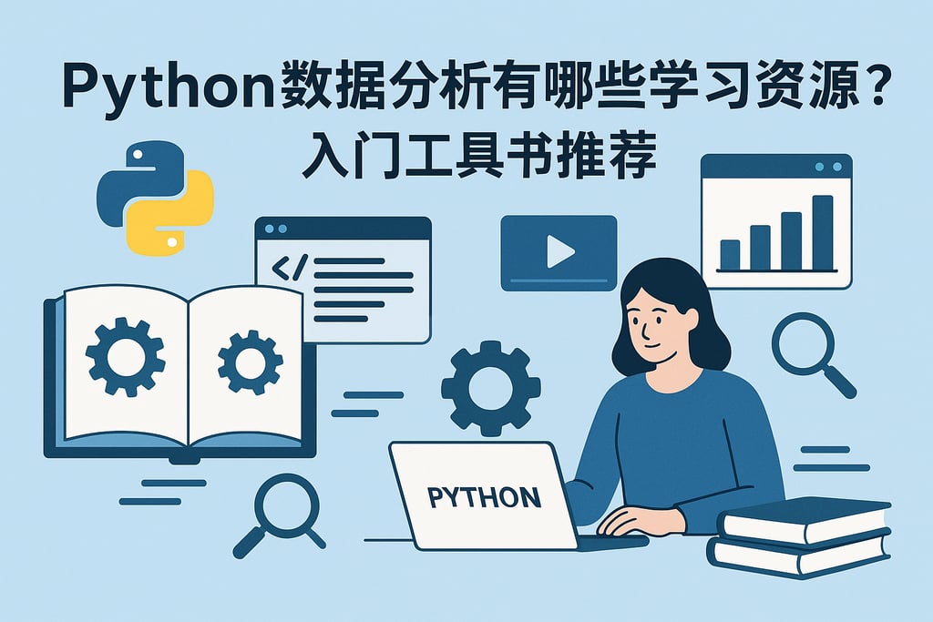 Python数据分析有哪些学习资源？入门工具书推荐
