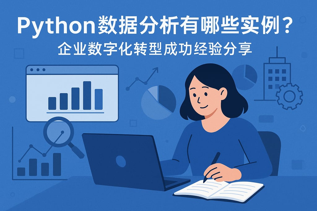 Python数据分析有哪些实际案例？企业数字化转型成功经验分享