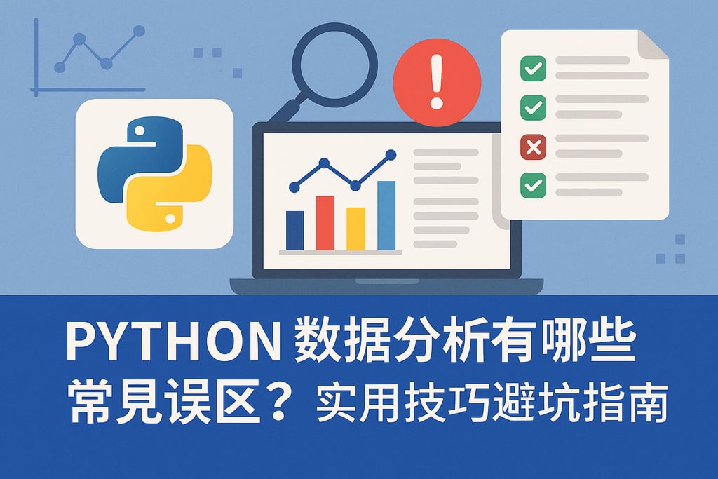 Python数据分析有哪些常见误区？实用技巧避坑指南