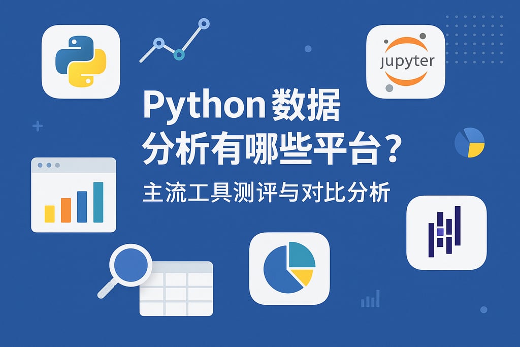 Python数据分析有哪些平台？主流工具测评与对比分析