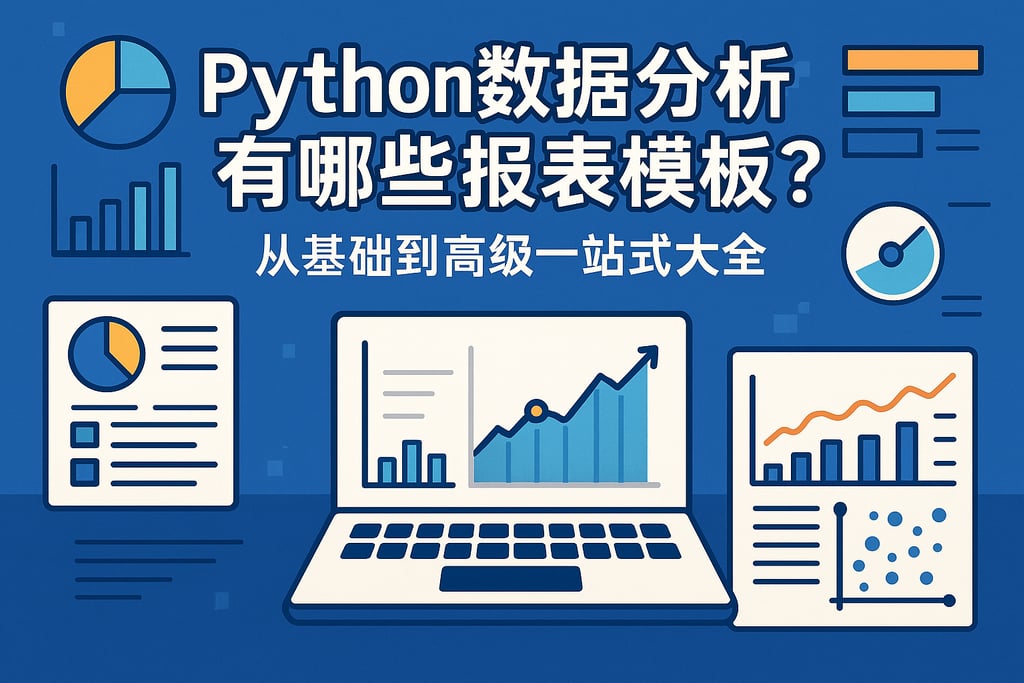 Python数据分析有哪些报表模板？从基础到高级一站式大全