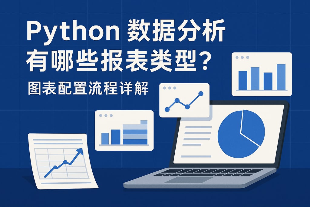 Python数据分析有哪些报表类型？图表配置流程详解