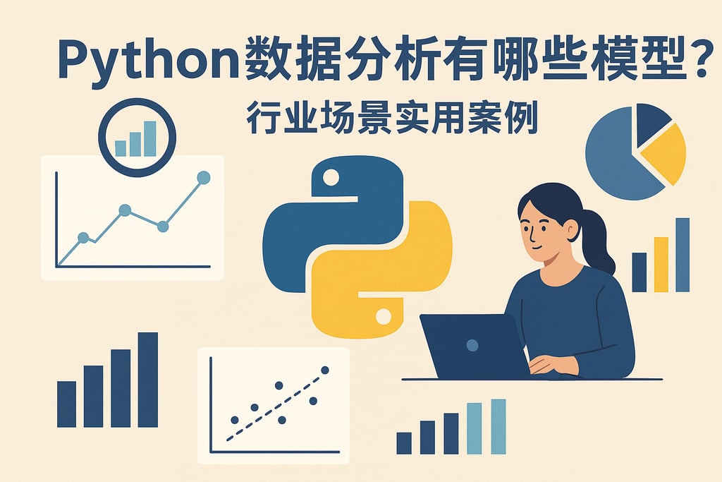 Python数据分析有哪些模型？行业场景实用案例