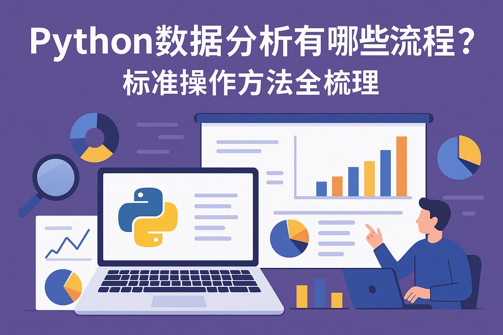 Python数据分析有哪些流程？标准操作方法全梳理