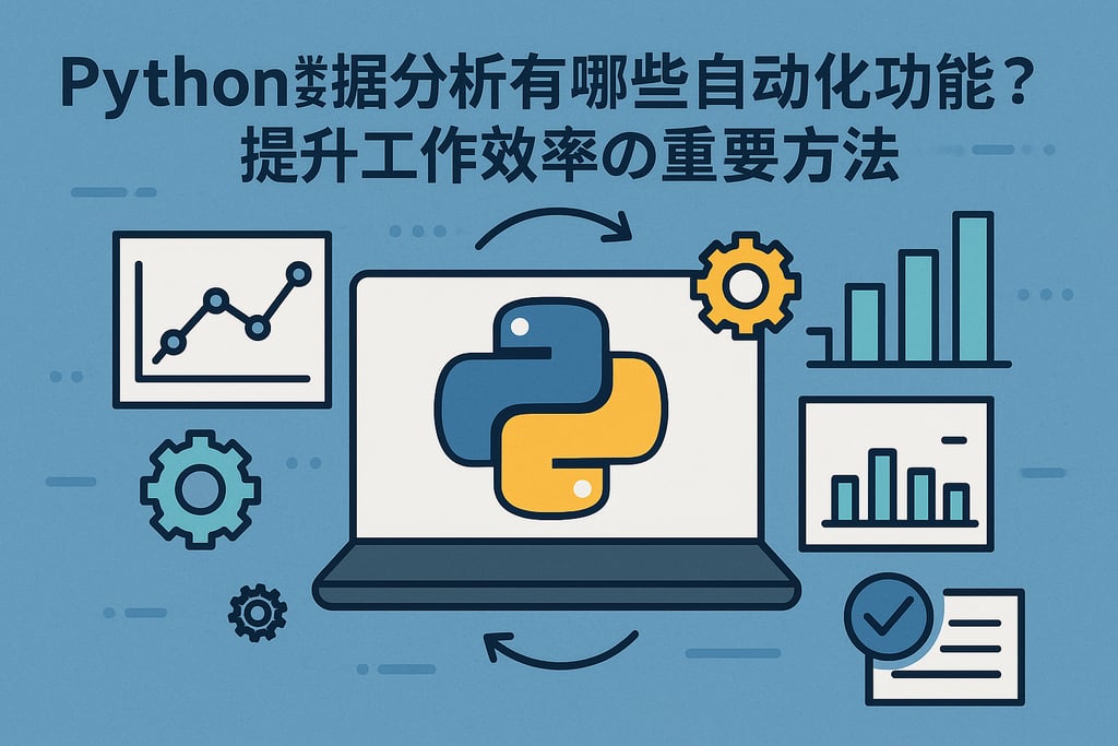 Python数据分析有哪些自动化功能？提升工作效率的重要方法