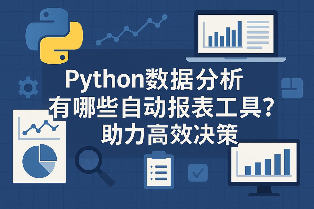 Python数据分析有哪些自动报表工具？助力高效决策