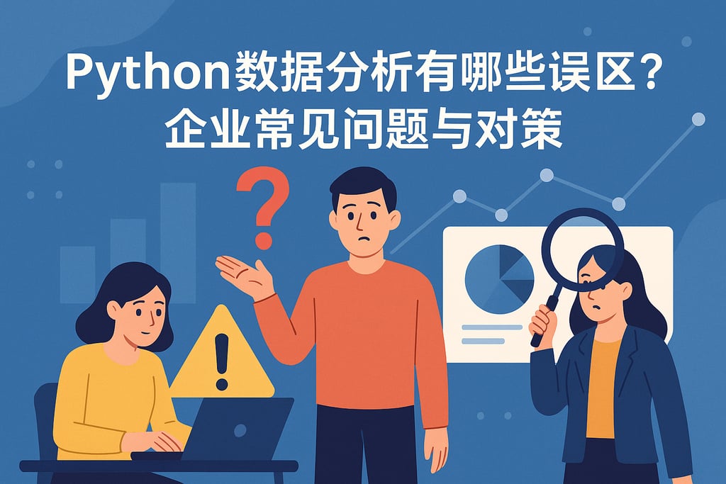 Python数据分析有哪些误区？企业常见问题与对策