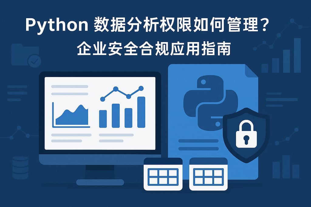 Python数据分析权限如何管理？企业安全合规应用指南