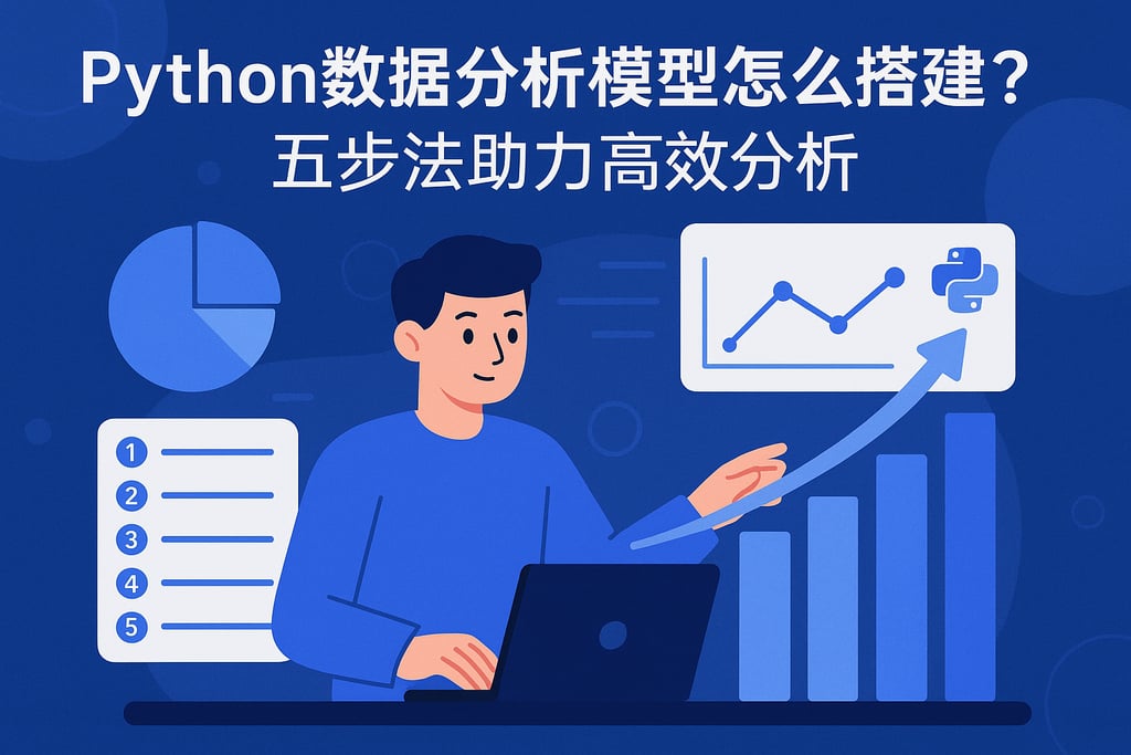 Python数据分析模型怎么搭建？五步法助力高效分析