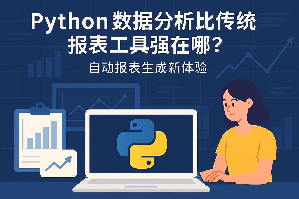 Python数据分析比传统报表工具强在哪？自动报表生成新体验