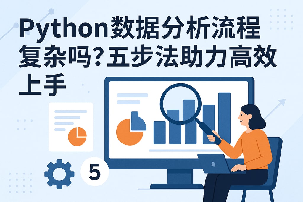 Python数据分析流程复杂吗？五步法助力高效上手