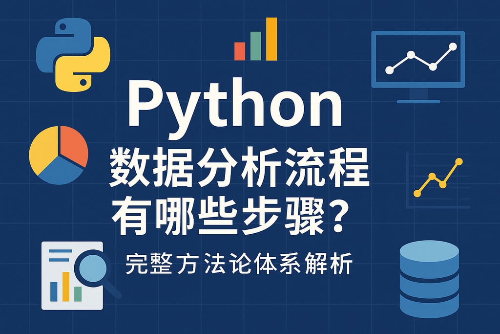 Python数据分析流程有哪些步骤？完整方法论体系解析