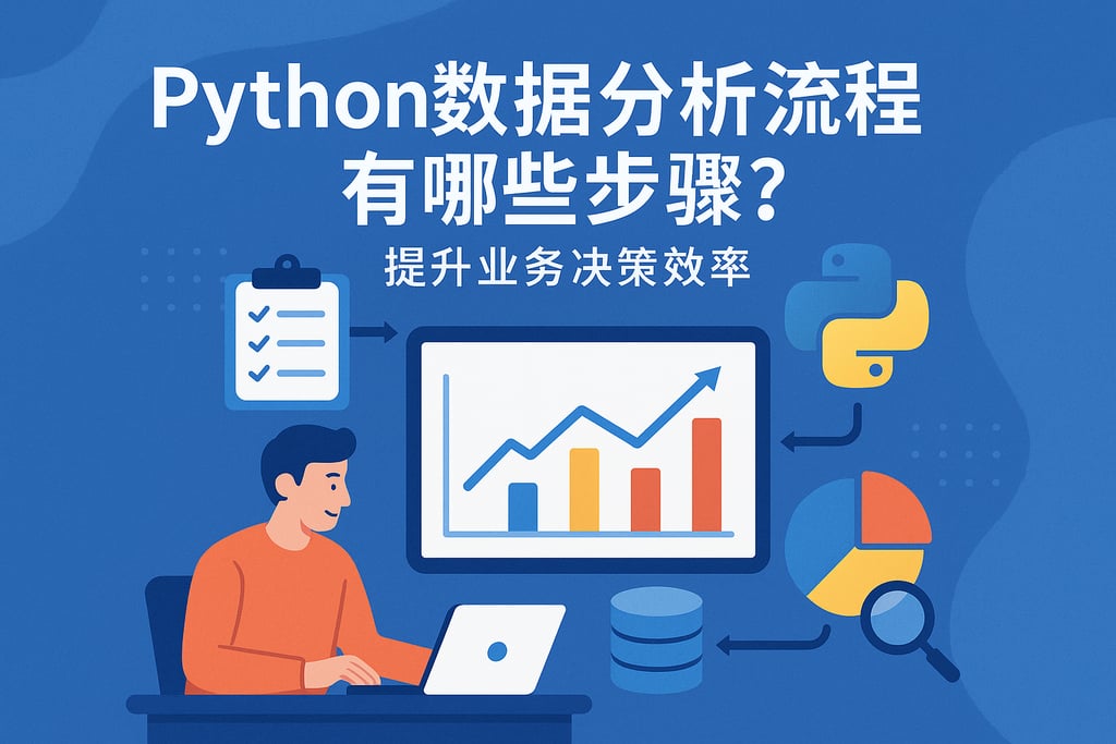 Python数据分析流程有哪些步骤？提升业务决策效率