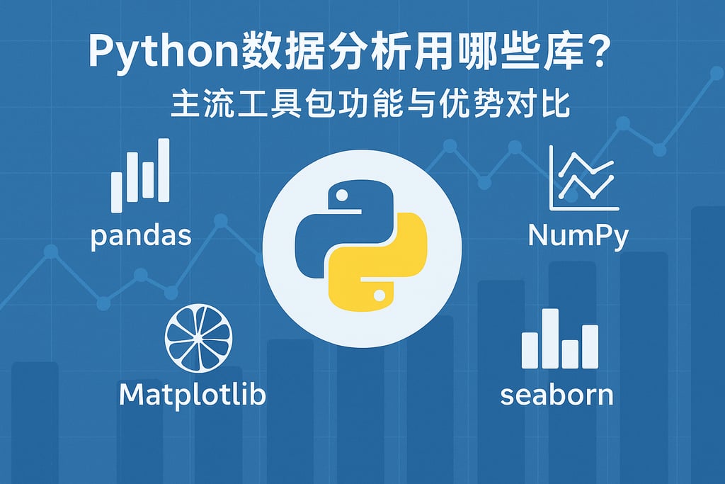 Python数据分析用哪些库？主流工具包功能与优势对比