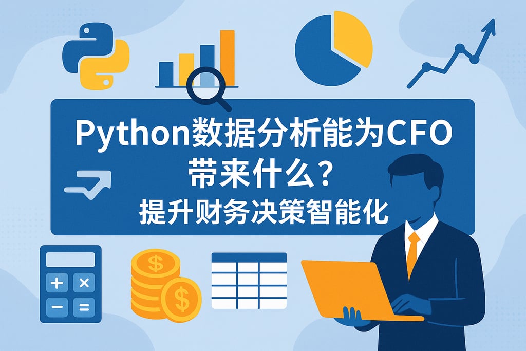 Python数据分析能为CFO带来什么？提升财务决策智能化
