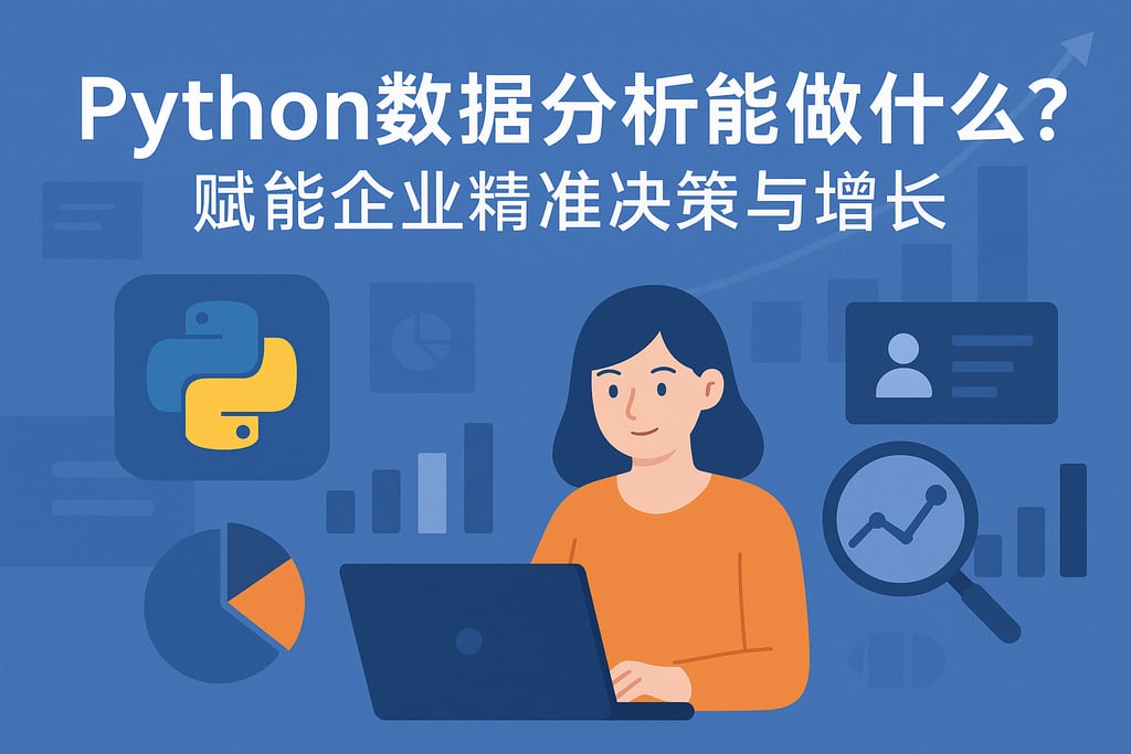 Python数据分析能做什么？赋能企业精准决策与增长