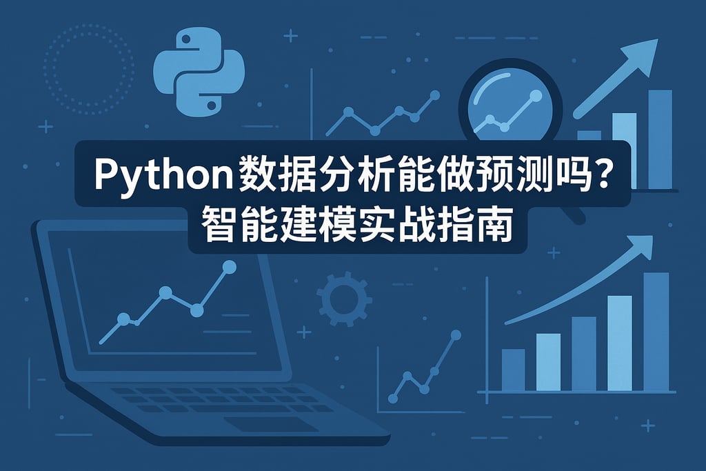 Python数据分析能做预测吗？智能建模实战指南