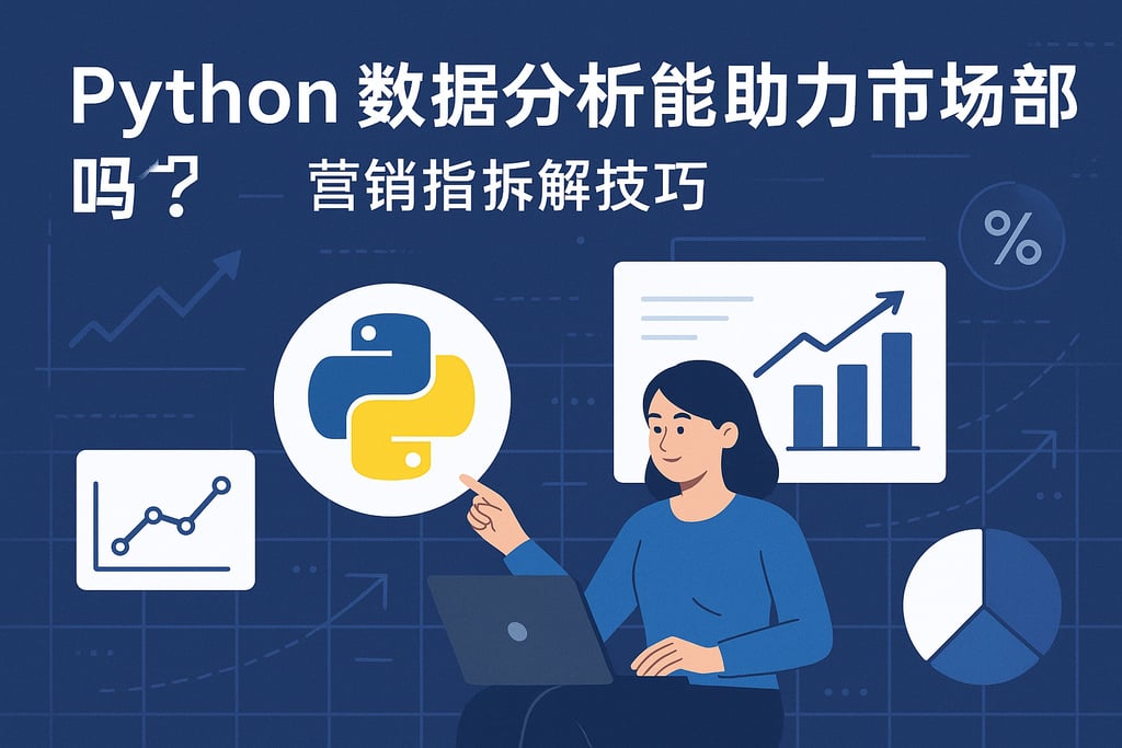 Python数据分析能助力市场部吗？营销指标拆解技巧