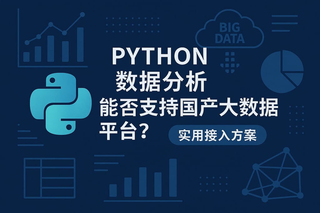 Python数据分析能否支持国产大数据平台？实用接入方案