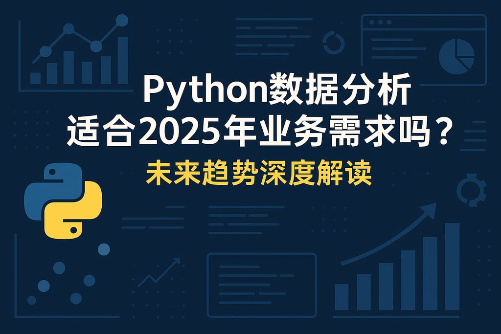 Python数据分析适合2025年业务需求吗？未来趋势深度解读