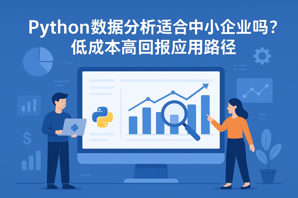 Python数据分析适合中小企业吗？低成本高回报应用路径