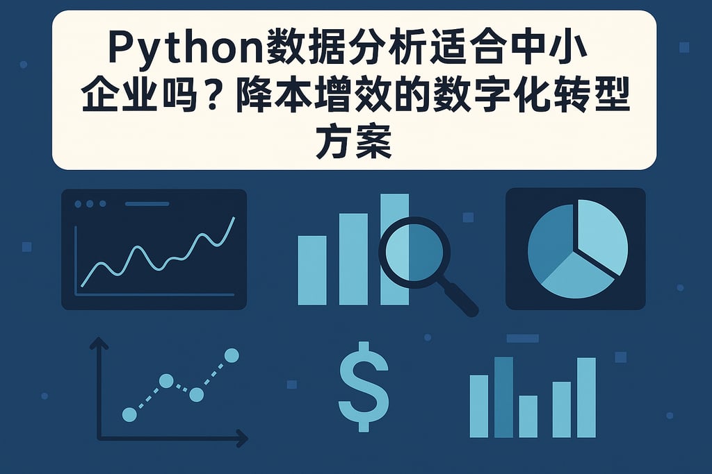 Python数据分析适合中小企业吗？降本增效的数字化转型方案