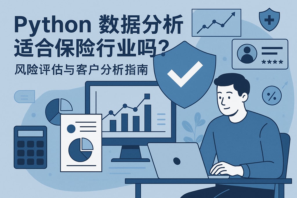 Python数据分析适合保险行业吗？风险评估与客户数据分析指南