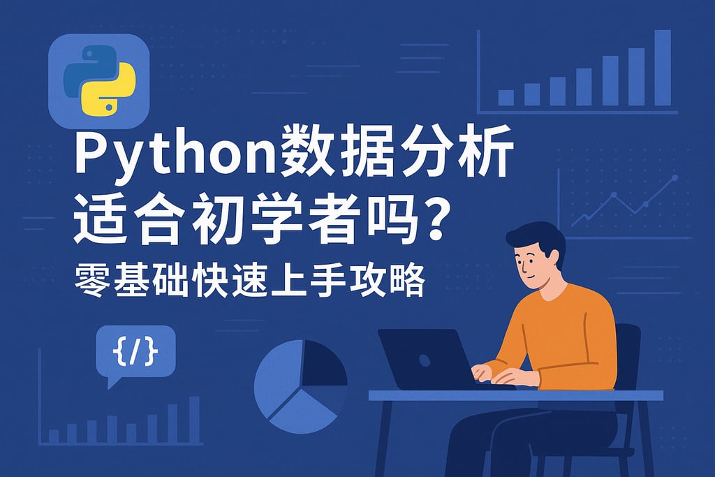 Python数据分析适合初学者吗？零基础快速上手攻略