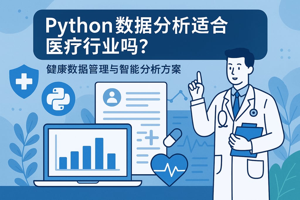 Python数据分析适合医疗行业吗？健康数据管理与智能分析方案