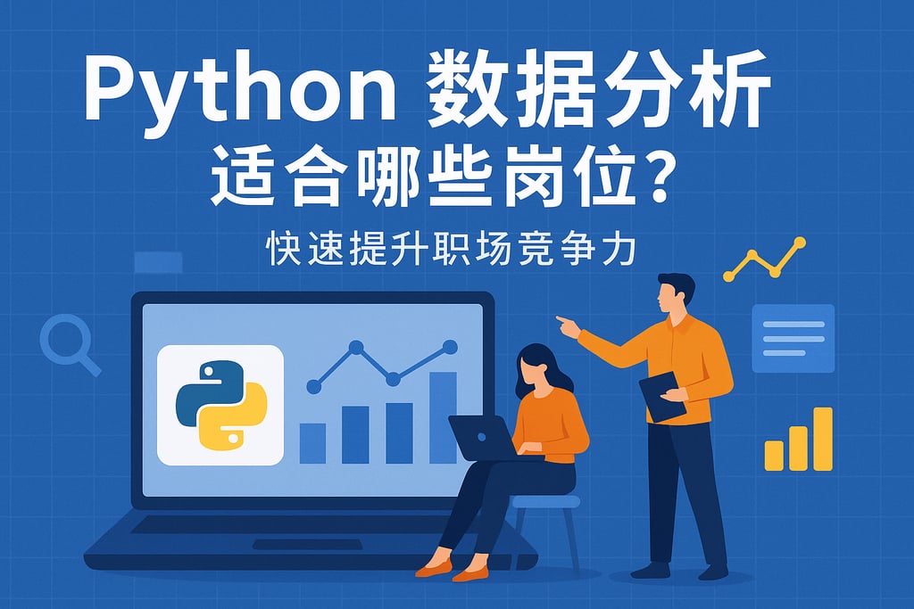 Python数据分析适合哪些岗位？快速提升职场竞争力