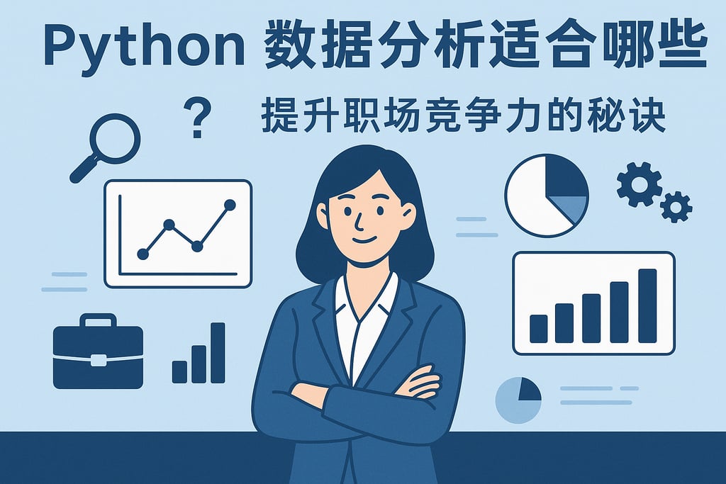 Python数据分析适合哪些岗位？提升职场竞争力的秘诀