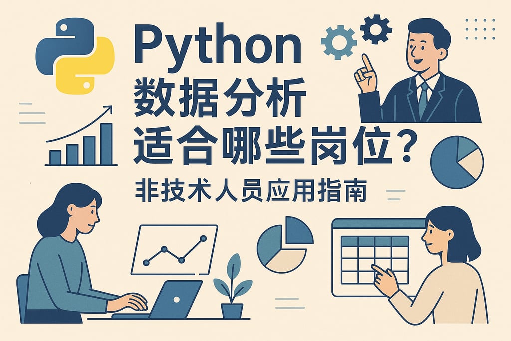 Python数据分析适合哪些岗位？非技术人员应用指南