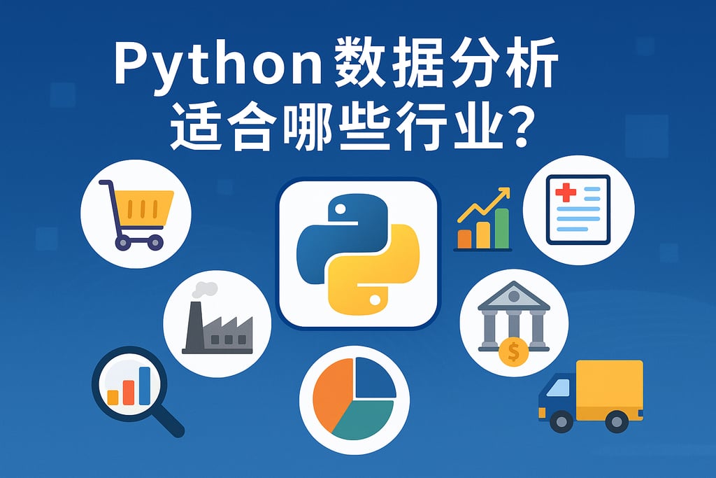 Python数据分析适合哪些行业？覆盖全行业应用案例