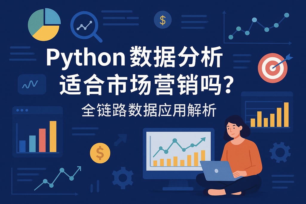 Python数据分析适合市场营销吗？全链路数据应用解析