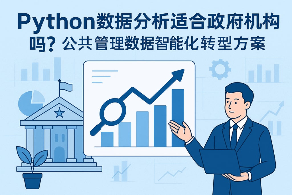 Python数据分析适合政府机构吗？公共管理数据智能化转型方案