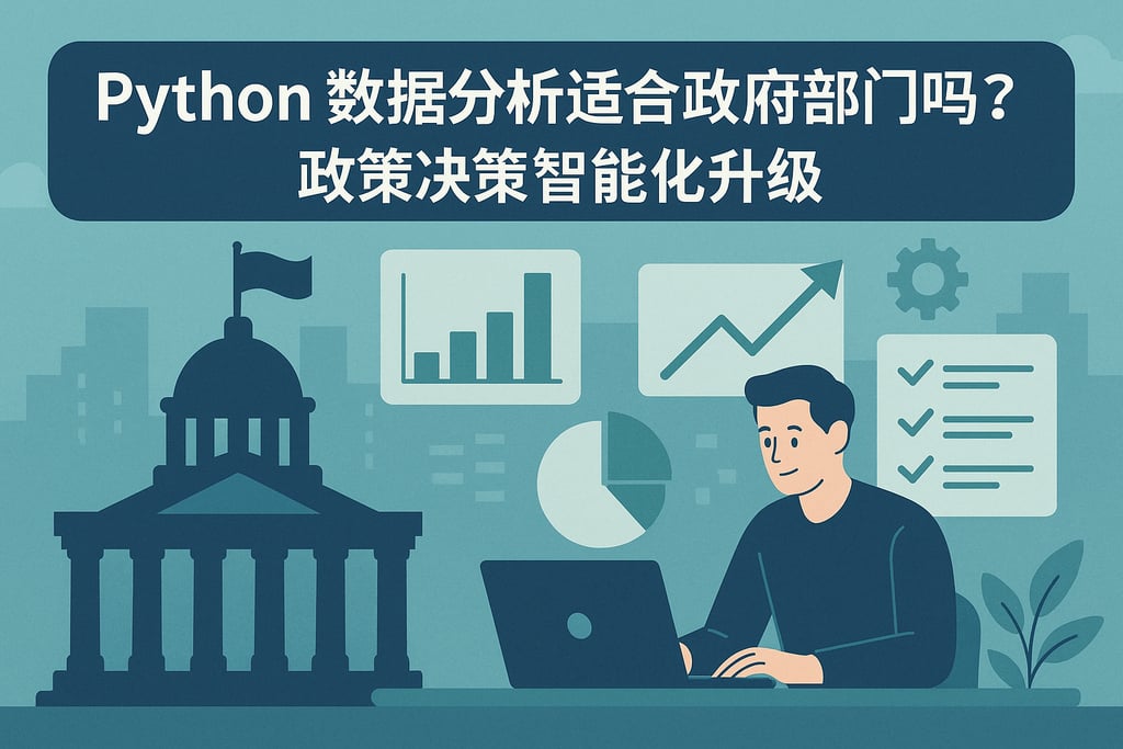 Python数据分析适合政府部门吗？政策决策智能化升级