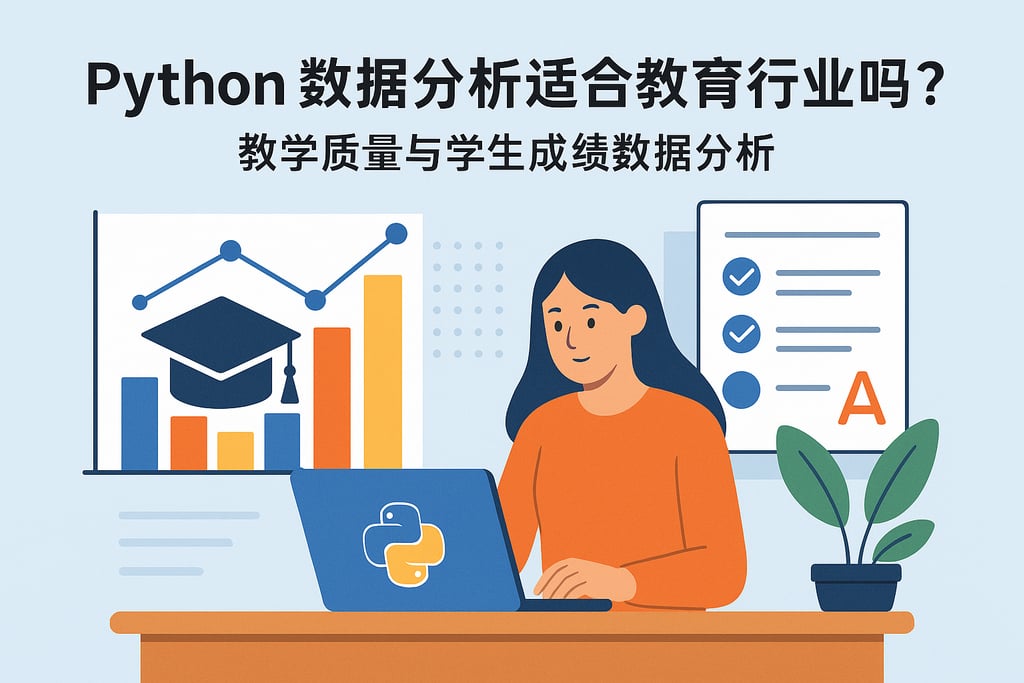 Python数据分析适合教育行业吗？教学质量与学生成绩数据分析