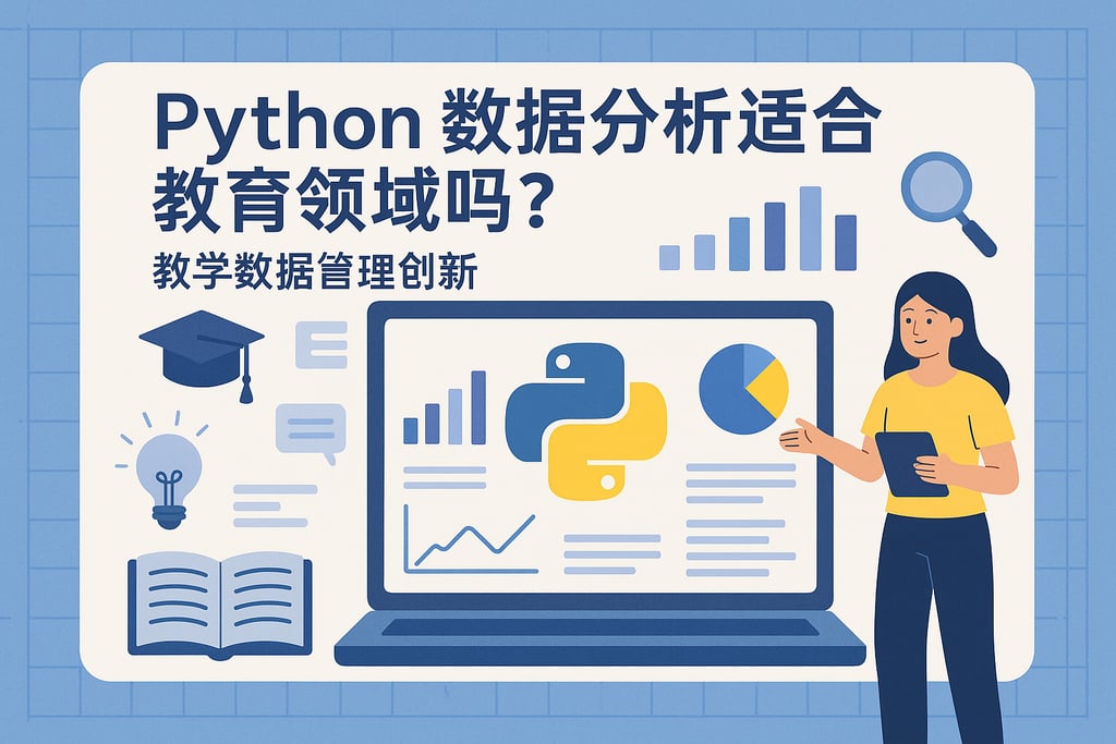 Python数据分析适合教育领域吗？教学数据管理创新