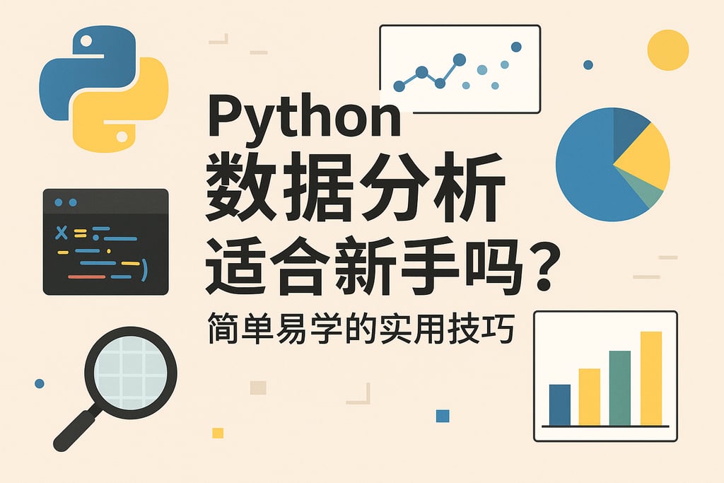 Python数据分析适合新手吗？简单易学的实用技巧