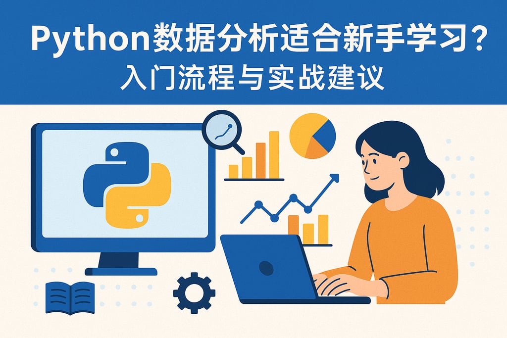 Python数据分析适合新手学习吗？入门流程与实战建议