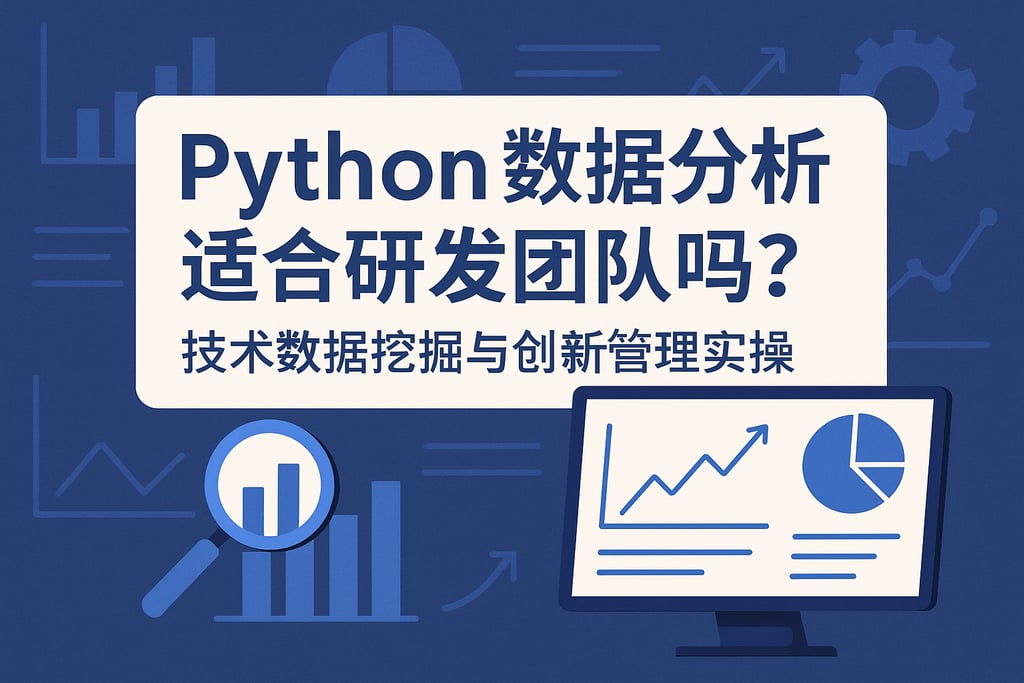 Python数据分析适合研发团队吗？技术数据挖掘与创新管理实操