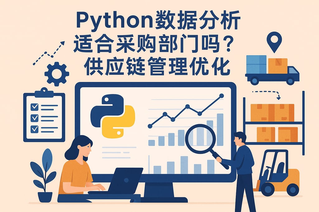 Python数据分析适合采购部门吗？供应链管理优化