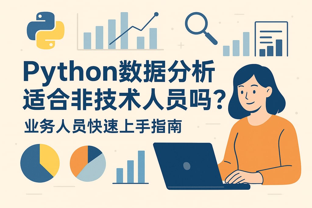 Python数据分析适合非技术人员吗？业务人员快速上手指南