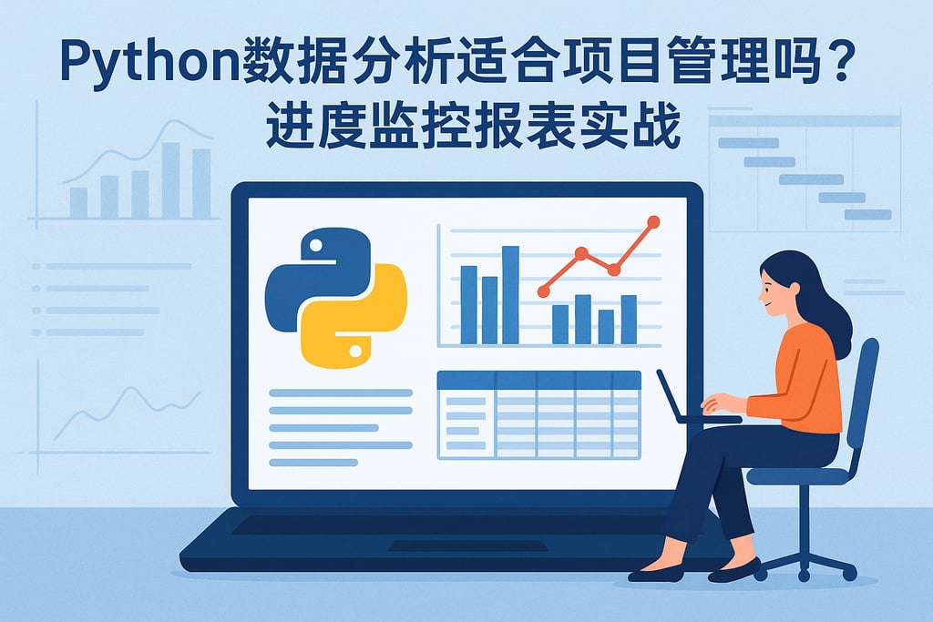 Python数据分析适合项目管理吗？进度监控报表实战