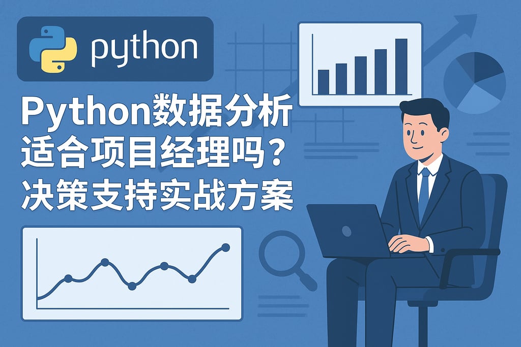 Python数据分析适合项目经理吗？决策支持实战方案
